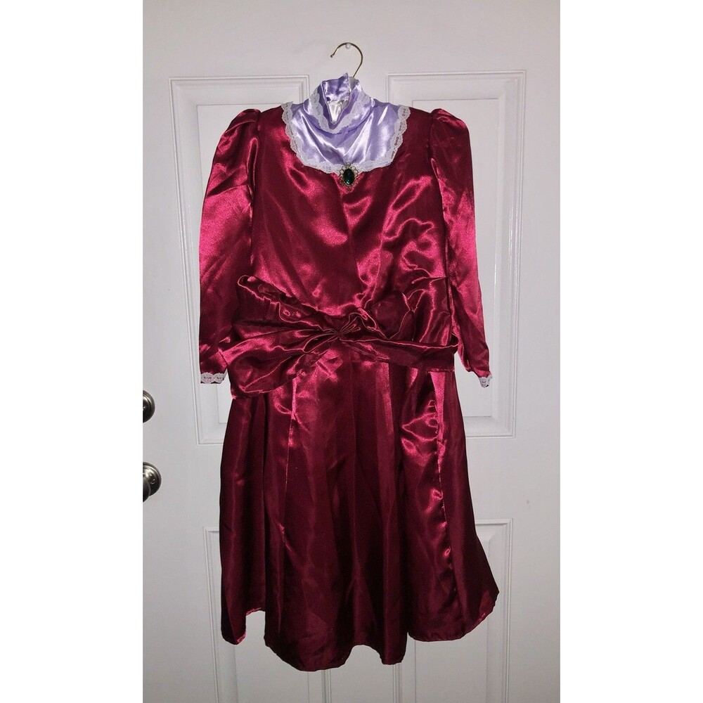 Disney Cinderella Lady Tremaine Costume Evil Stepmother Halloween Size 7/8 Years